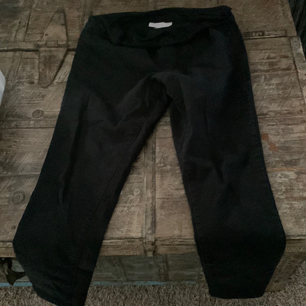 Maternity black jeans